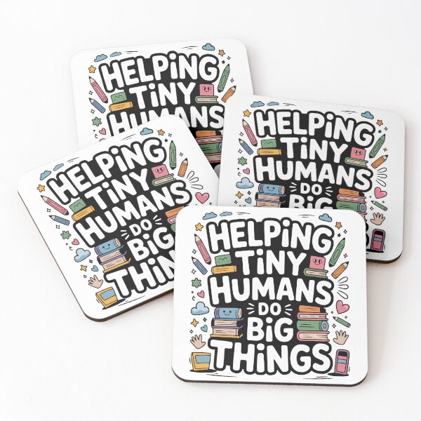 Item preview, Funny Teacher Shirt Design: Helping Tiny Humans Do Big Things designed and sold by Merchall  store.
