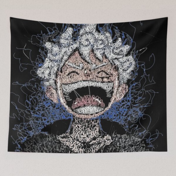 Item preview, Straw Hat Pirate Captain Portrait designed and sold by Evan-Tees.