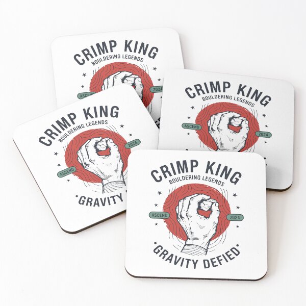 Item preview, Crimp King Bouldering Legends Gravity Defied designed and sold by LuminOrb.