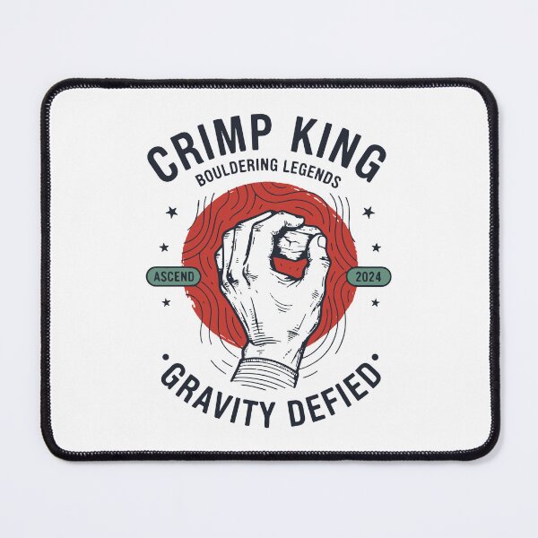 Item preview, Crimp King Bouldering Legends Gravity Defied designed and sold by LuminOrb.