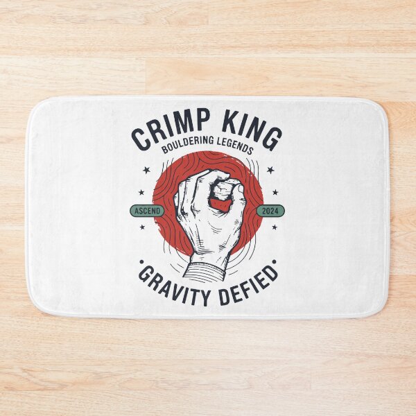 Item preview, Crimp King Bouldering Legends Gravity Defied designed and sold by LuminOrb.