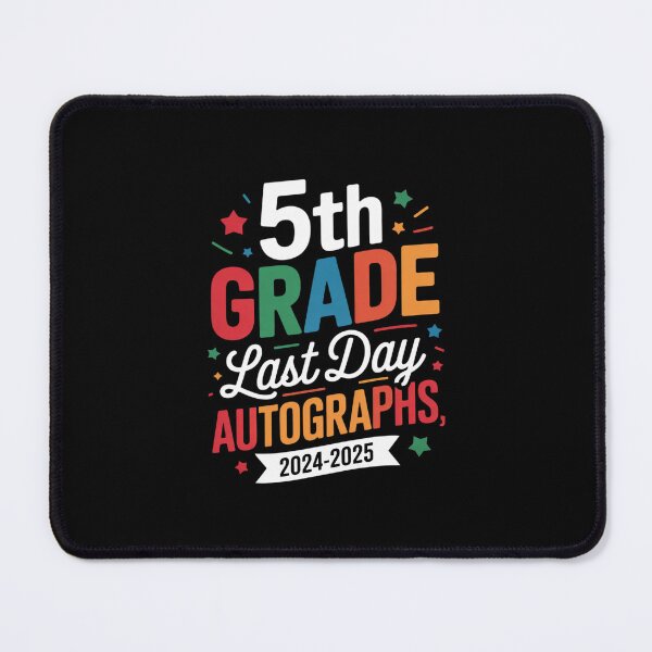 Item preview, Last Day Of School Year 2025 Autograph 5th Grade Graduation designed and sold by dainegilbert.