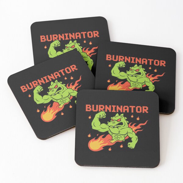 Item preview, Trogdor the Burninator Homestar Runner Faux Embroidery Tee Sticker designed and sold by GeniePixel.