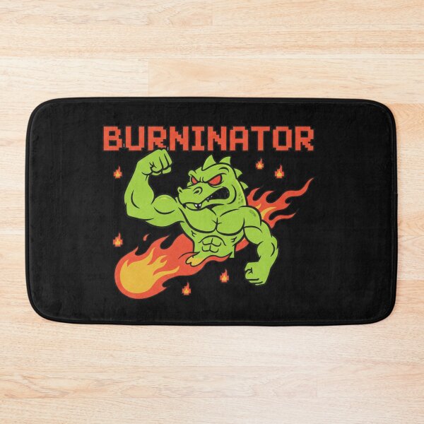 Item preview, Trogdor the Burninator Homestar Runner Faux Embroidery Tee Sticker designed and sold by GeniePixel.