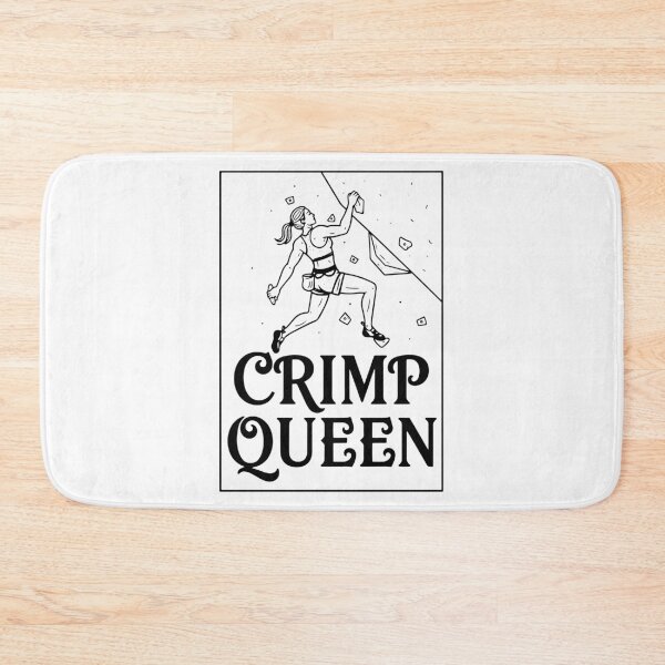 Item preview, Crimp Queen Rock Climbing Adventure Graphic designed and sold by LuminOrb.