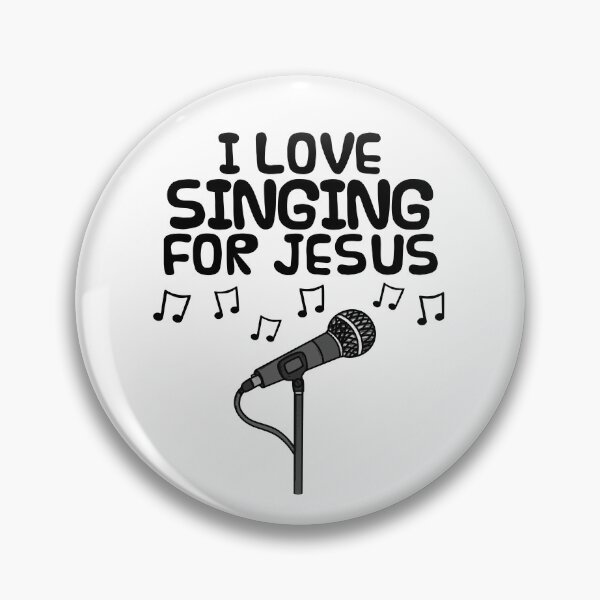 Item preview, I Love Singing For Jesus, Church Singer Musician designed and sold by doodlerob.