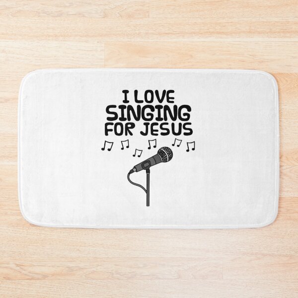 Item preview, I Love Singing For Jesus, Church Singer Musician designed and sold by doodlerob.