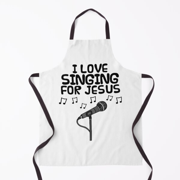 Item preview, I Love Singing For Jesus, Church Singer Musician designed and sold by doodlerob.