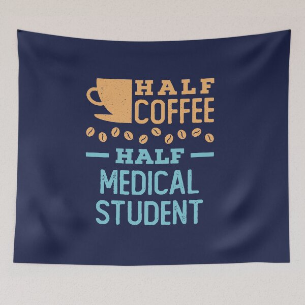 Item preview, Half Coffee Half Medical Student designed and sold by jaygo.