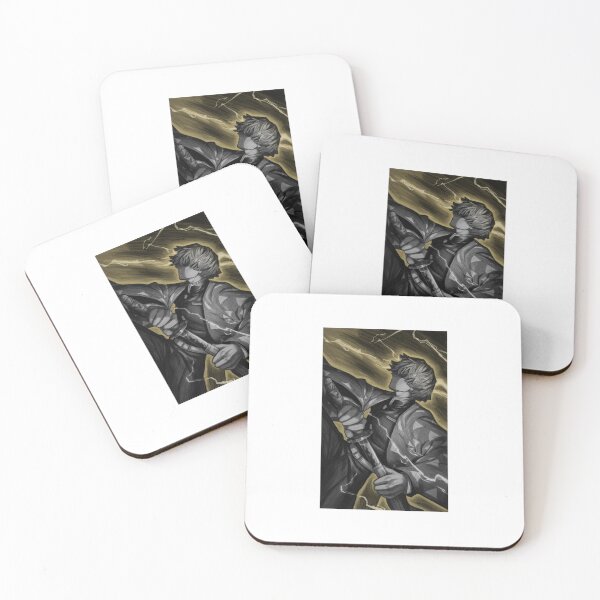 Item preview, Zenitsu Agatsuma Charcoal designed and sold by apurvpednekar.