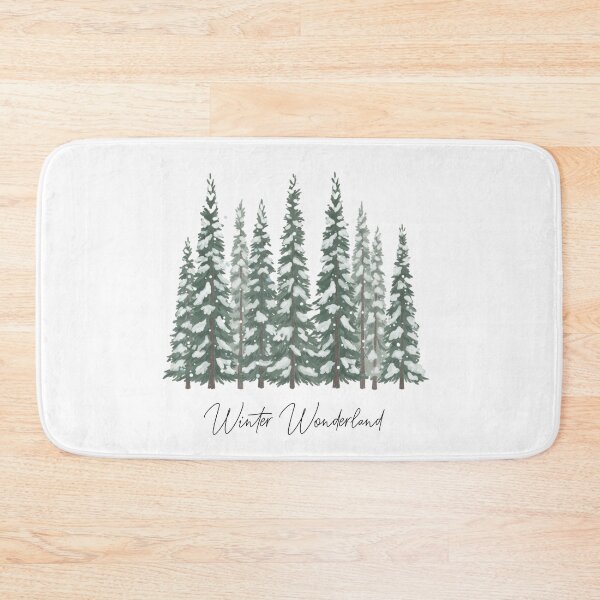Item preview, winter wonderland Forest Trees designed and sold by schoolarts.