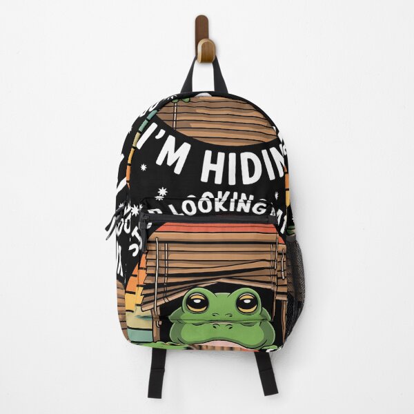 Item preview, Funny Introvert Frog Social Anxiety Humor designed and sold by TikCore.