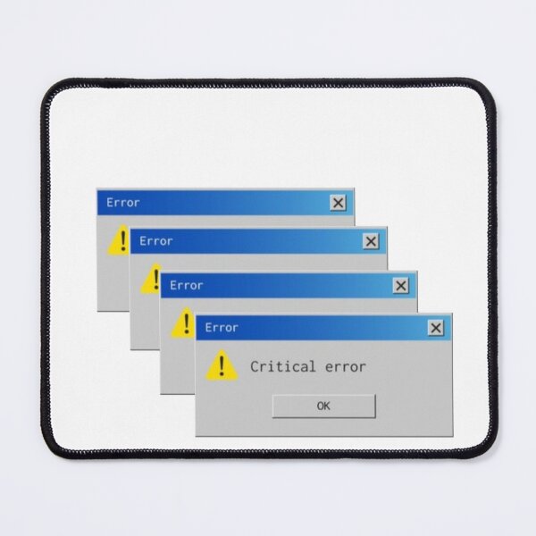 Item preview, My Brain Has Too Many Tabs Open – Retro Computer Error Design designed and sold by RawGas.