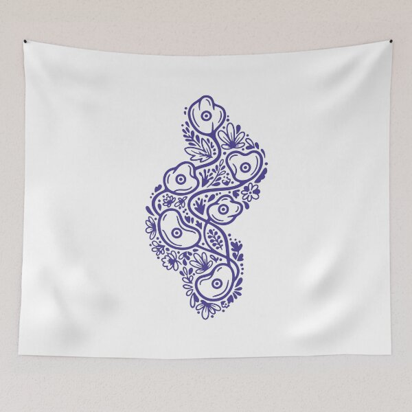 Item preview, Funny Floral Rock Climbing Adventure Design designed and sold by LuminOrb.
