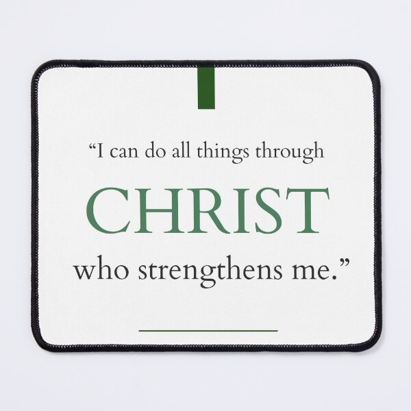 Item preview, Philippians 4:13 Bible Verse  designed and sold by BiblicalBangers.