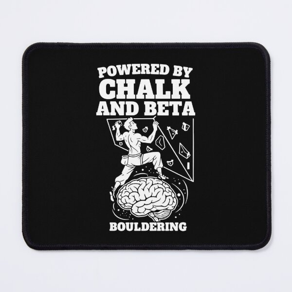 Item preview, Powered By Chalk And Beta Bouldering Climb designed and sold by LuminOrb.