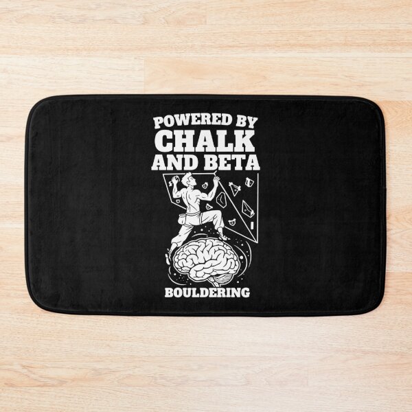 Item preview, Powered By Chalk And Beta Bouldering Climb designed and sold by LuminOrb.
