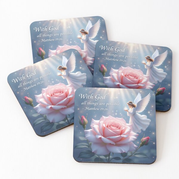 Item preview, With God all things are possible, Inspiration for the soul designed and sold by Magixa.