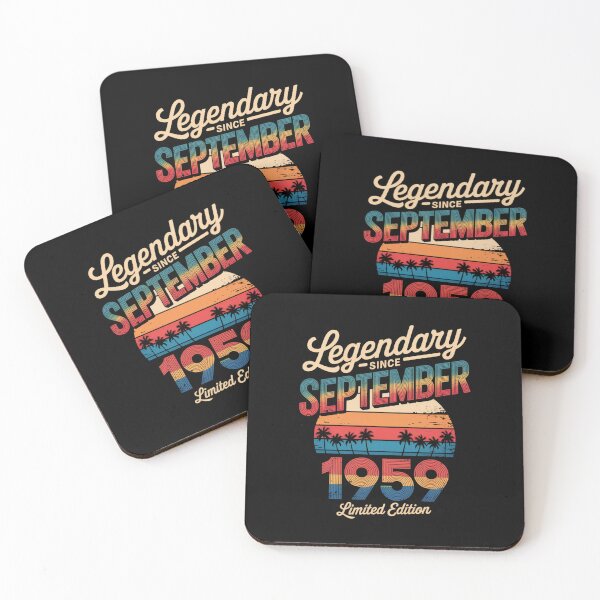 Item preview, Birthday Legendary Since September 1959 Gift  designed and sold by TiredPack.