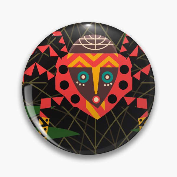 Item preview, anansi african tribal spider deity designed and sold by matintheworld ( delcarmat ).