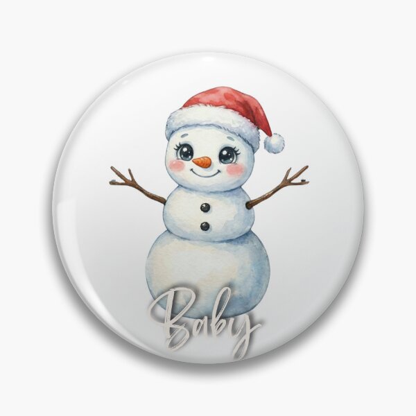 Item preview, Baby Snowman Christmas Shirt – Cute Watercolor Family Matching Outfit designed and sold by GlitchGameStudio.