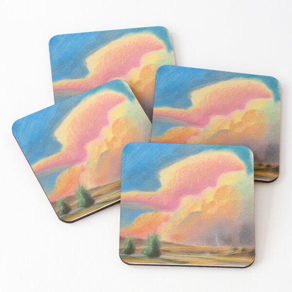 Item preview, pastel sky designed and sold by Tereza Pilar  Art.
