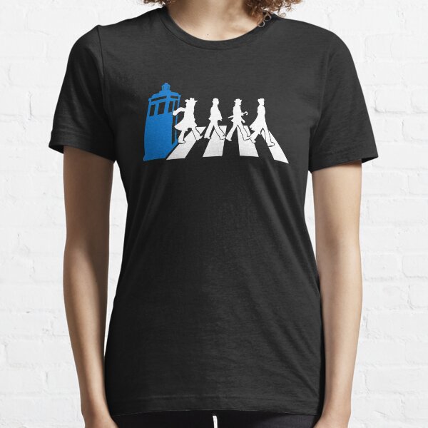 Abbey Road Tardis Doctor Who Essential T-Shirt