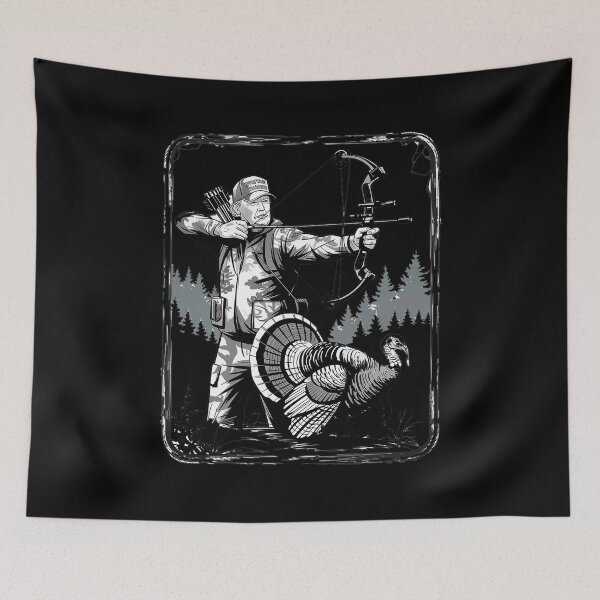 Item preview, Turkey Hunting Trump Camo Hello Hunting Season designed and sold by GamtosMintys.