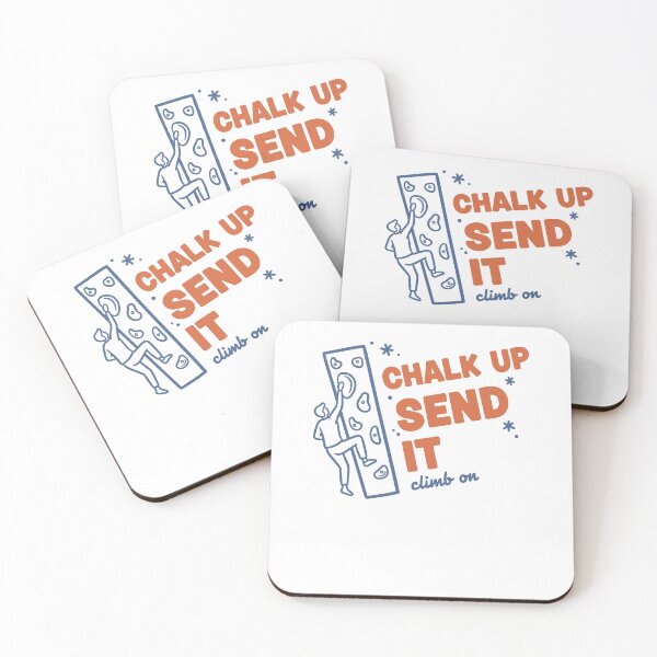 Item preview, Chalk Up Send It Climb On Rock Climbing Fun designed and sold by LuminOrb.
