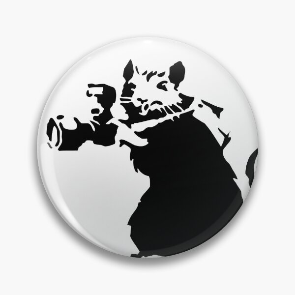 Item preview, Iconic Stencil Rat Photographer Taking Picture designed and sold by DonVivaldo.