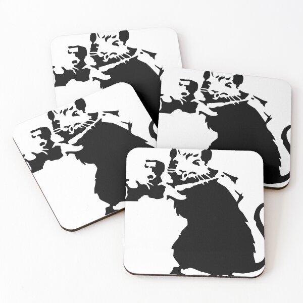 Item preview, Iconic Stencil Rat Photographer Taking Picture designed and sold by DonVivaldo.