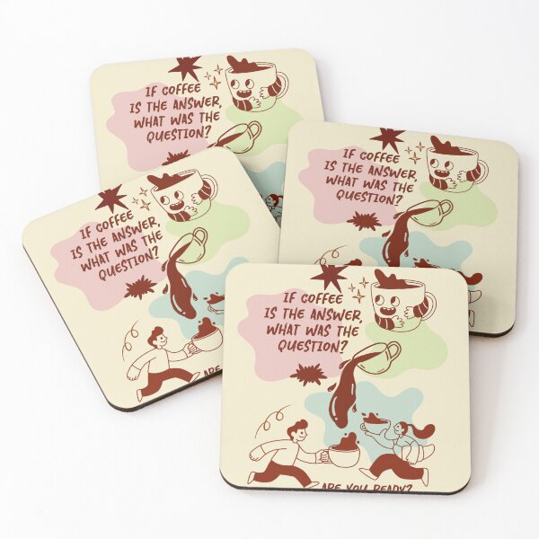 Item preview, If coffee is the answer designed and sold by Taika Tori Art .