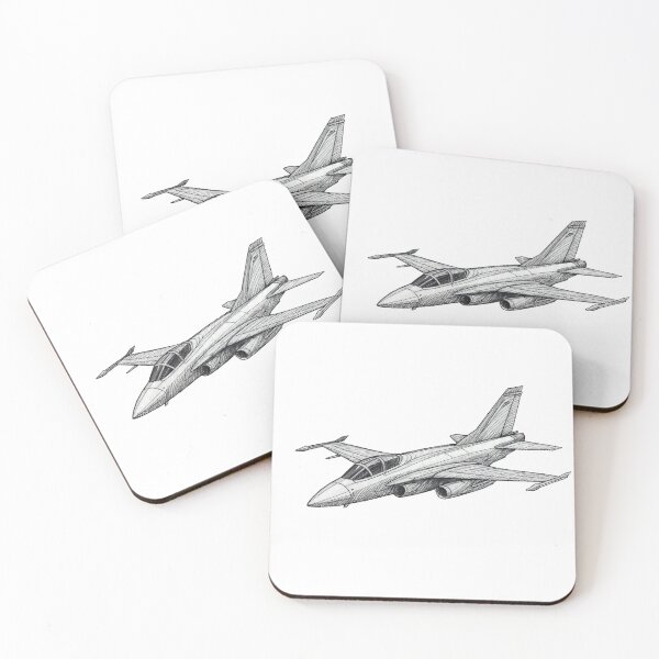 Item preview, Flight Mood Pencil Sketch Jet Sticker designed and sold by Gscode.