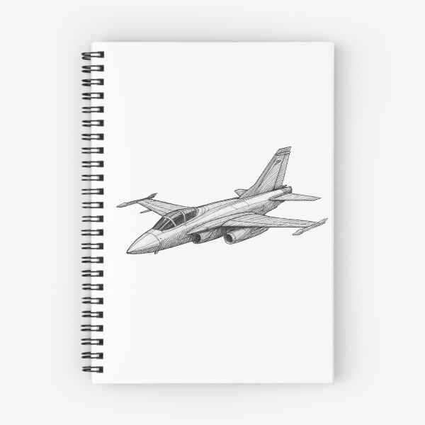 Item preview, Flight Mood Pencil Sketch Jet Sticker designed and sold by Gscode.