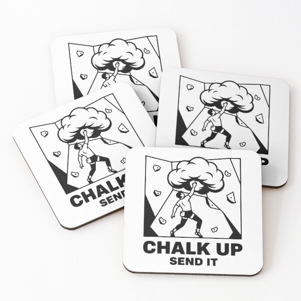 Item preview, Chalk Up Send It Rock Climbing Fun designed and sold by LuminOrb.