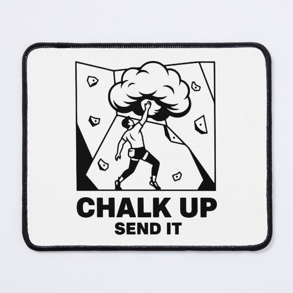 Item preview, Chalk Up Send It Rock Climbing Fun designed and sold by LuminOrb.