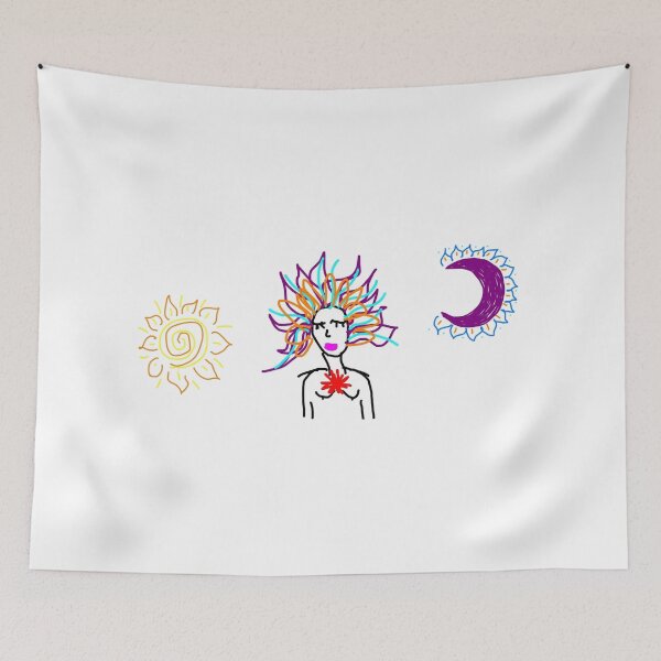 Item preview, Sun-Moon-Heart designed and sold by MurasakiCyn.
