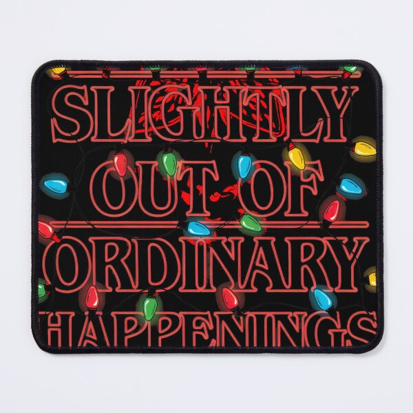 Item preview, Slightly Out of Ordinary Happenings, Hawkins Indiana Retro 80s T-Shirt designed and sold by Senpaiwaves.
