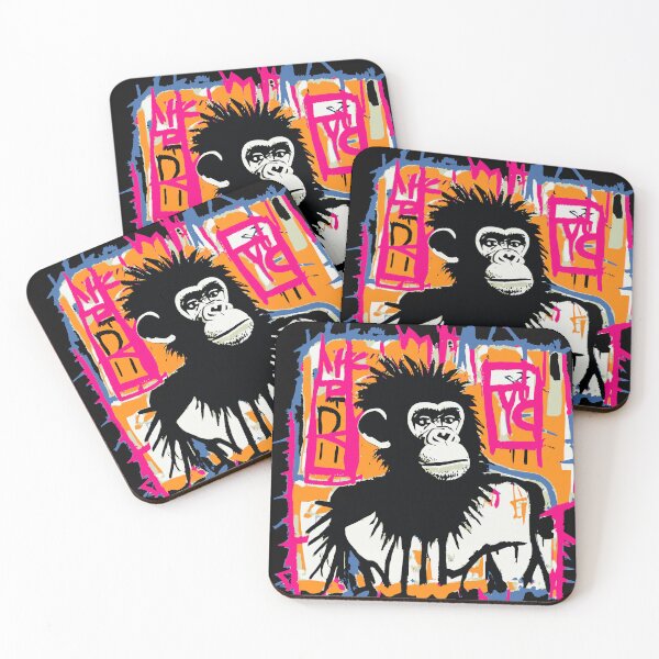 Item preview, Striking Pop Art / Street Art chimpanzee designed and sold by WAMTEES.