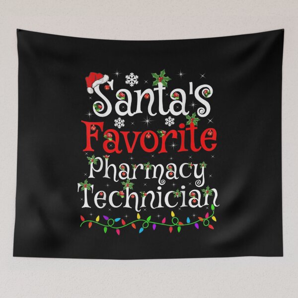 Item preview, Santas Favorite Pharmacy Technician Christmas Job Title Holiday Gift designed and sold by GalenoHenley.