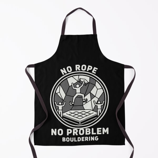 Item preview, No Rope No Problem Bouldering Climbing designed and sold by LuminOrb.