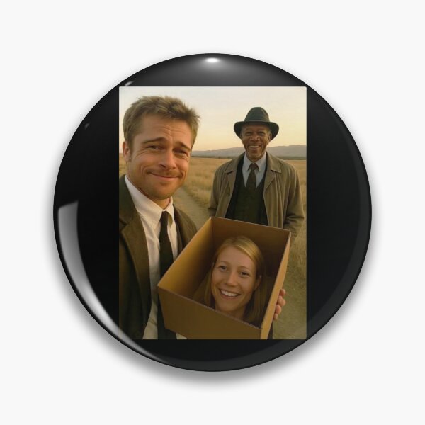 Item preview, Se7en 1995 Movies Funny Meme designed and sold by MichaelBurnLove.