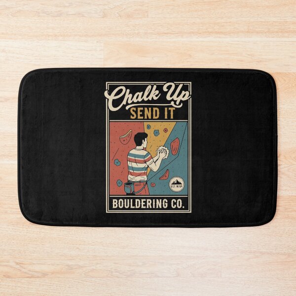 Item preview, Chalk Up Send It Bouldering Co Rock Climbing designed and sold by LuminOrb.