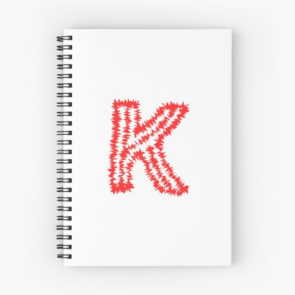 Item preview, Letter K Red Static Glitch Art designed and sold by uncoXab.