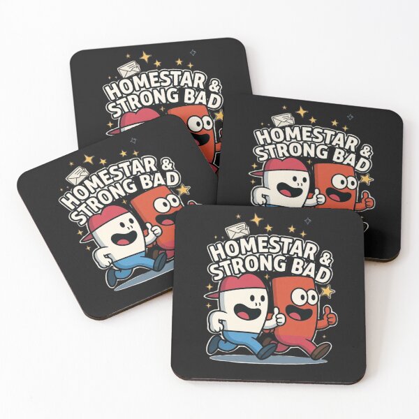 Item preview, Homestar Runner Strong Bad Funny Duo Retro Sticker T-Shirt designed and sold by GeniePixel.