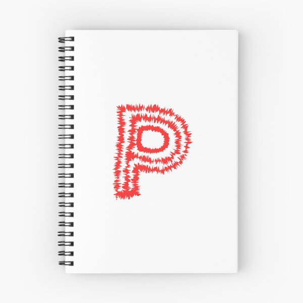 Item preview, Letter P Red Static Glitch Art designed and sold by uncoXab.
