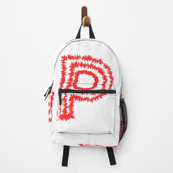 Item preview, Letter P Red Static Glitch Art designed and sold by uncoXab.