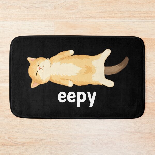 Item preview, Eepy Cat, Silly Sleepy Cat Unhinged Sarcastic Humor Meme designed and sold by toongstudio.