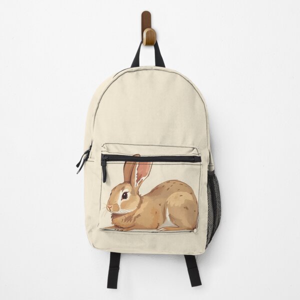Item preview, Calm Brown Bunny Illustration designed and sold by amerikhan-animals.