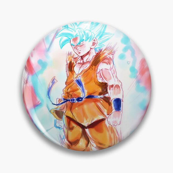 Item preview, Going SSJ- Kaio-Ken Goku Blue designed and sold by markclarkii.
